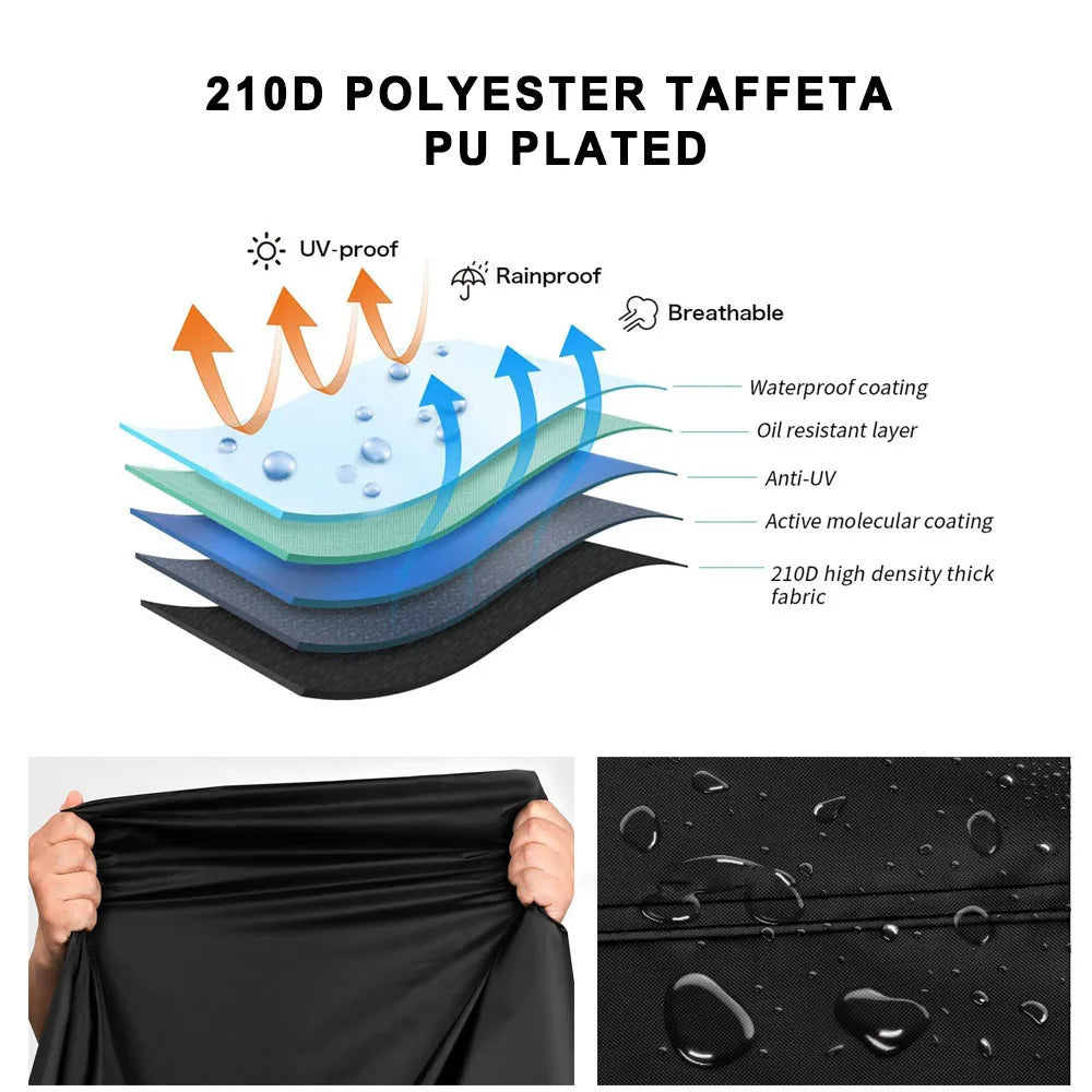 For YAMAHA MT-07 MT07 MT 07 2014-2022 2021 2020 2019 Motorcycle Cover Waterproof Outdoor Rain Dustproof UV Protector Covers